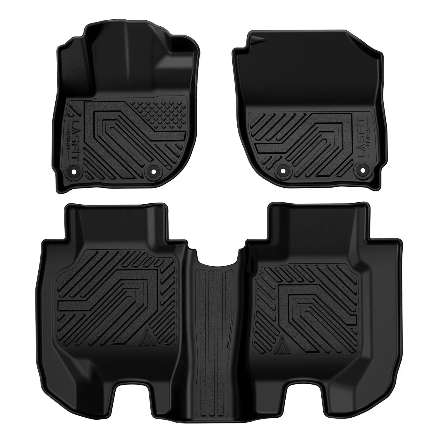 Lasfit Car Floor Mats & Cargo Mat, Car Accessories for 2016-2022 Honda HR-V, Mat Floor Mats