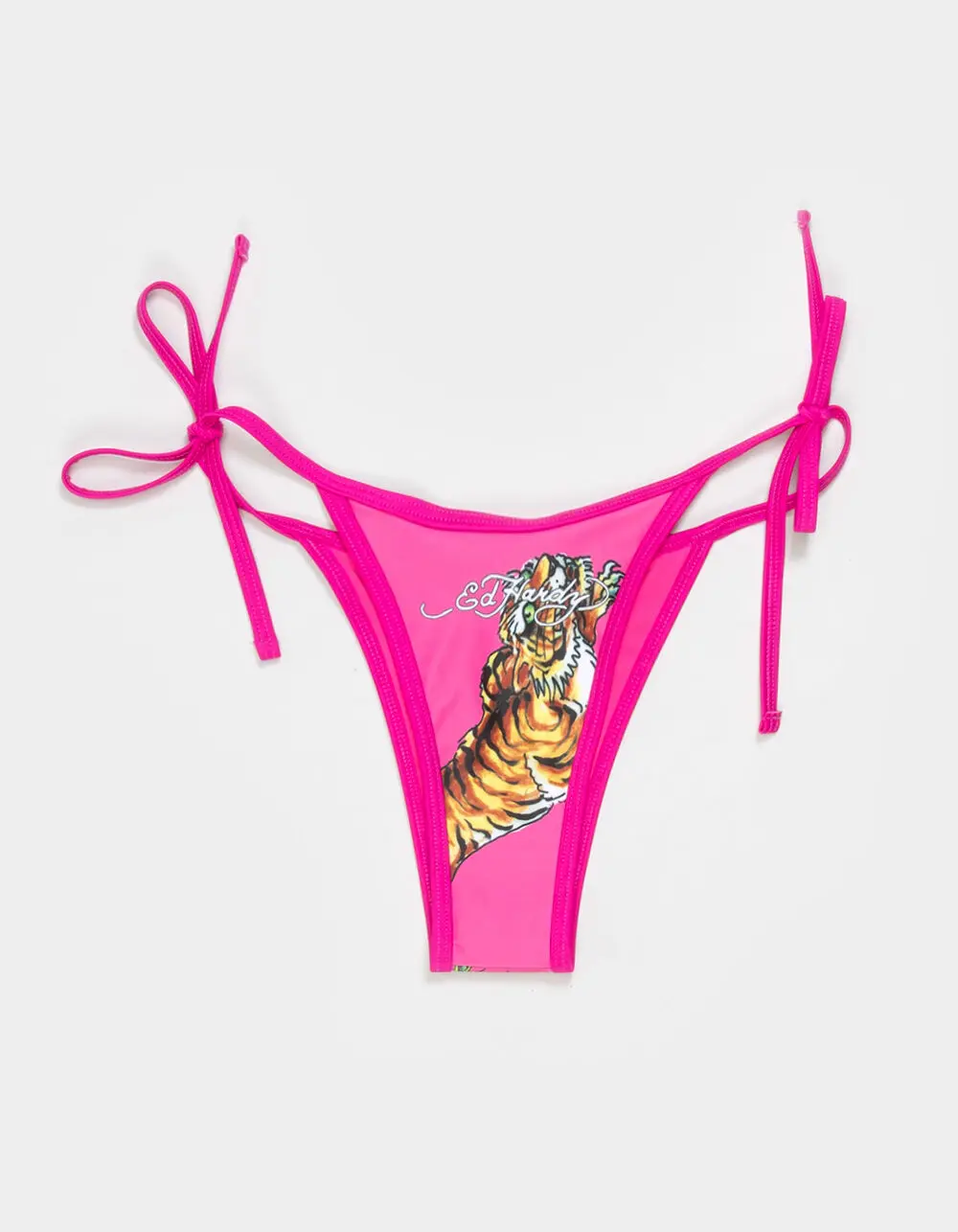 ED HARDY  Womens Cheeky Tie Side Bikini Bottoms