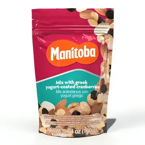 (Pack of 3) Manitoba Mix Greek Yogurt Covered Cranberries 7.05 oz - Creamy Texture Tangy Flavor & Antioxidants Rich Snack or Dessert
