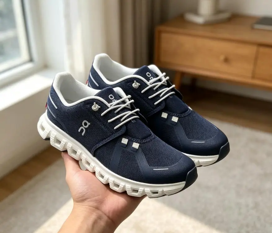 Cloud 6 Low Top Running Shoes for Men Women, Soft Cushioned Breathable Athletic Sneakers, Non Slip Wear Resistant Lightweight Casual Trainers for Outdoor Jogging City Walking Daily Commute All Season Unisex Sport Footwear