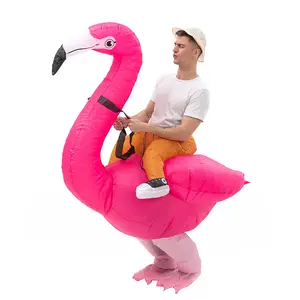 Inflatable Flamingo Costume,Inflatable Costume For Adult Funny,Halloween Blow Up Costume,Christmas Costume  Clothing