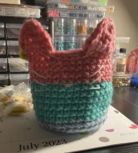 Cat ears basket
