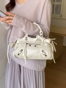 Women's Elegant Snakeskin Print Shoulder Bag, Fashionable Zipper Underarm Bag for Daily Used, Casual Trendy Versatile High-quality Daily Commuting Bag, Casual Commuter Bag, Casual Crossbody Bag, Fashionable Unique Bags