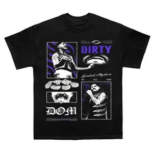 Dominik Mysterio Retro Wrestler Graphic 90s Pro Wrestling Tee for True Fans T-Shirt