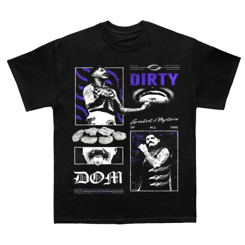 Dominik Mysterio Retro Wrestler Graphic 90s Pro Wrestling Tee for True Fans T-Shirt