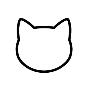 Cat Cookie Cutter - Cat Face Cupcake Topper - Cat Head Cookie Cutters - Animal Cookie Cutters - Cat Lover Cookies - Kitten Face Cookies Bakeware