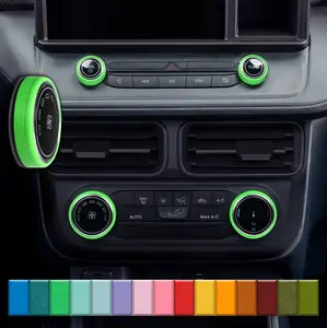 For Ford Maverick - Knob Press-Fit Covers 2022-2024 | 4-Knob Set Choose Your Color! Precision Fit For a Snug Fit That Stays In Place With No Tape or Adhesive. Made with High Quality Materials That Won't Warp or Fade! Made In The USA