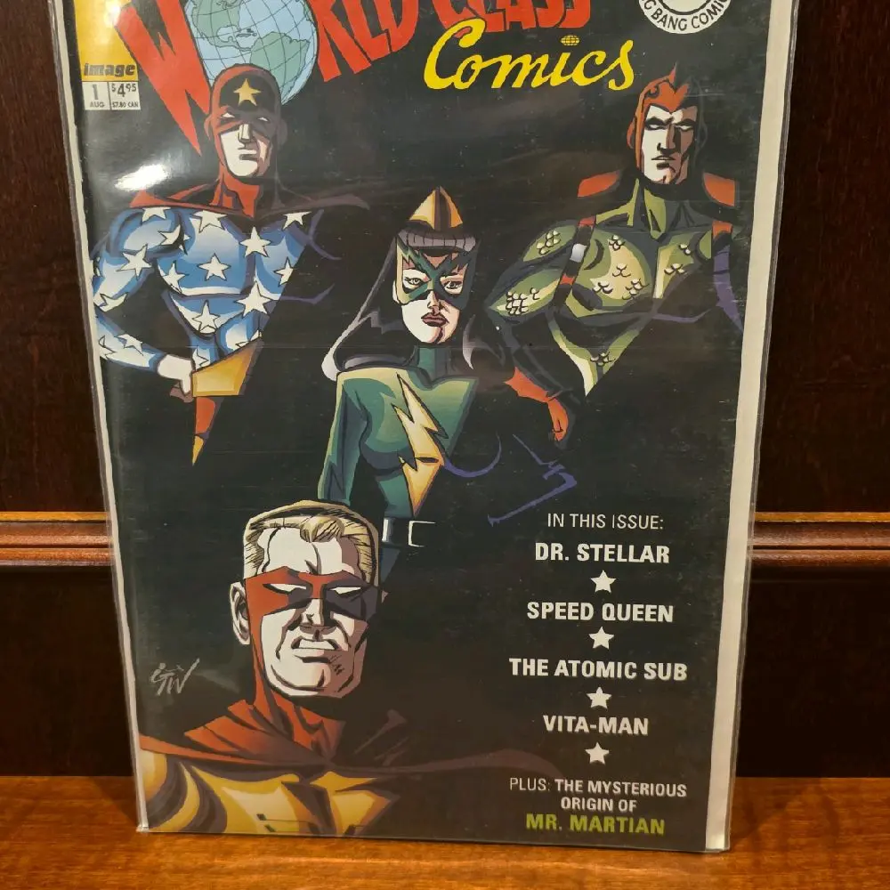 World Class Comics Featuring Dr Stellar Speed Queen The Atomic Sub Vita Man And The Mysterious Origin Of Mr Martian