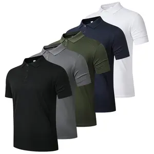 【Purchase One Size Large】3/5/6 - Pack Men‘s Polo Shirts- Quick Dry Short Sleeve Tshirts Moisture Wicking Summer Casual  Workout Tops Athletic Soft Breathable Classic Collared Polo Shirts for Work, Golf, Travel & Everyday Wear