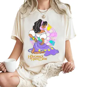 Esmeralda Magazine Cover Shirt Hunchback Of Notre Dame Tee Family Trip Gift Shirt