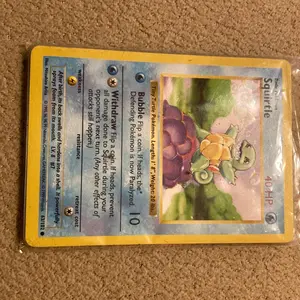 Squirtle Pokémon card