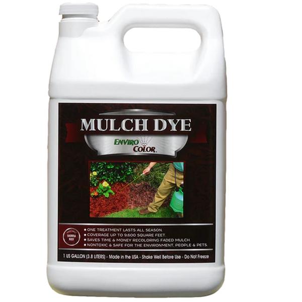 Sierra Red Mulch Dye | 9,600 SQ. FT -1 Gallon