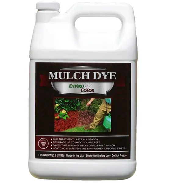 Sierra Red Mulch Dye | 9,600 SQ. FT -1 Gallon