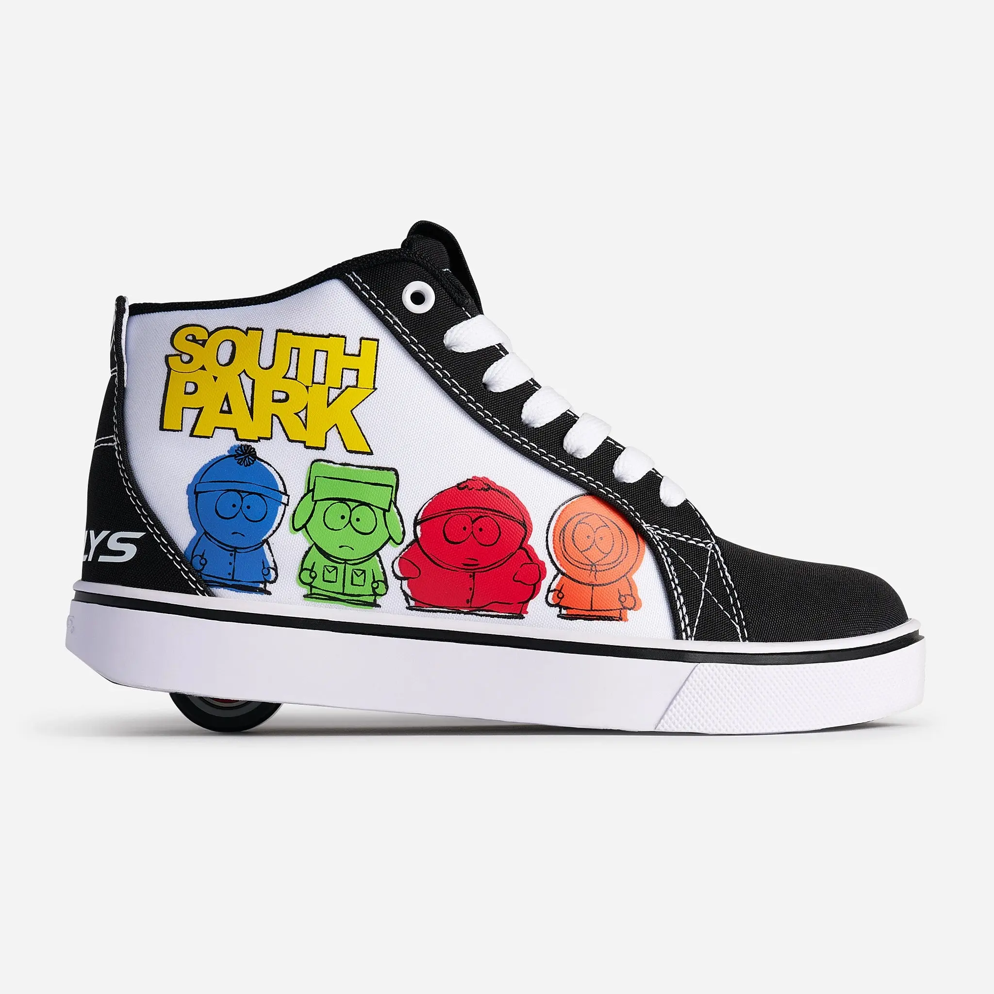 Heelys Sz 8m/9w South Park Racer Mid South Park Heelys Shoes Mens Size 10 Black Skate Racer  main image 4