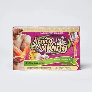 Arnica mas AjoKing 100% Original 60 Capsules & 30 Tablets Original Dietary supplement