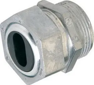 212 MAIN Thomas & Betts 02-55770 Zinc Cast Service Entrance Cable Connector - Size 1.25", Waterproof Connector, Seals Cables