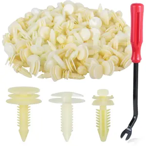 120pcs 15545202 Front Door Trim Panel Retainers Clips For 10153057,363137 Door Panel Fastener Rivet Included Tool Compatible With Trucks,SUV