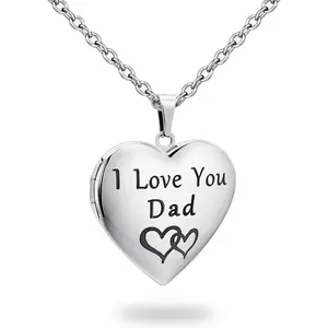Personalized Locket Necklace for Women Photo Necklace with Customized Picture Birth Flower Birthstone Customizable Birthday Gifts