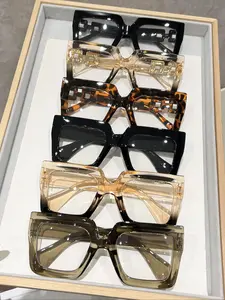 Elegant Women's Flat Mirror Set of 6, Trendy Casual Sunglasses, Perfect for Casual Activities, Street Photography, College Style