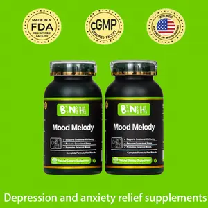 BNH Mood Melody Soothes the liver and regulates qi, addressing the root cause of depression. Helps stabilize mood, relieve nervous tension, and promote relaxation. Made in the USA
