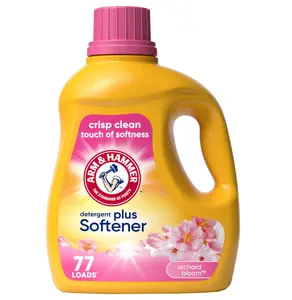 ARM & HAMMER Plus a Touch of Softener, 77 Loads, Liquid Laundry Detergent, 100.5 Fl oz