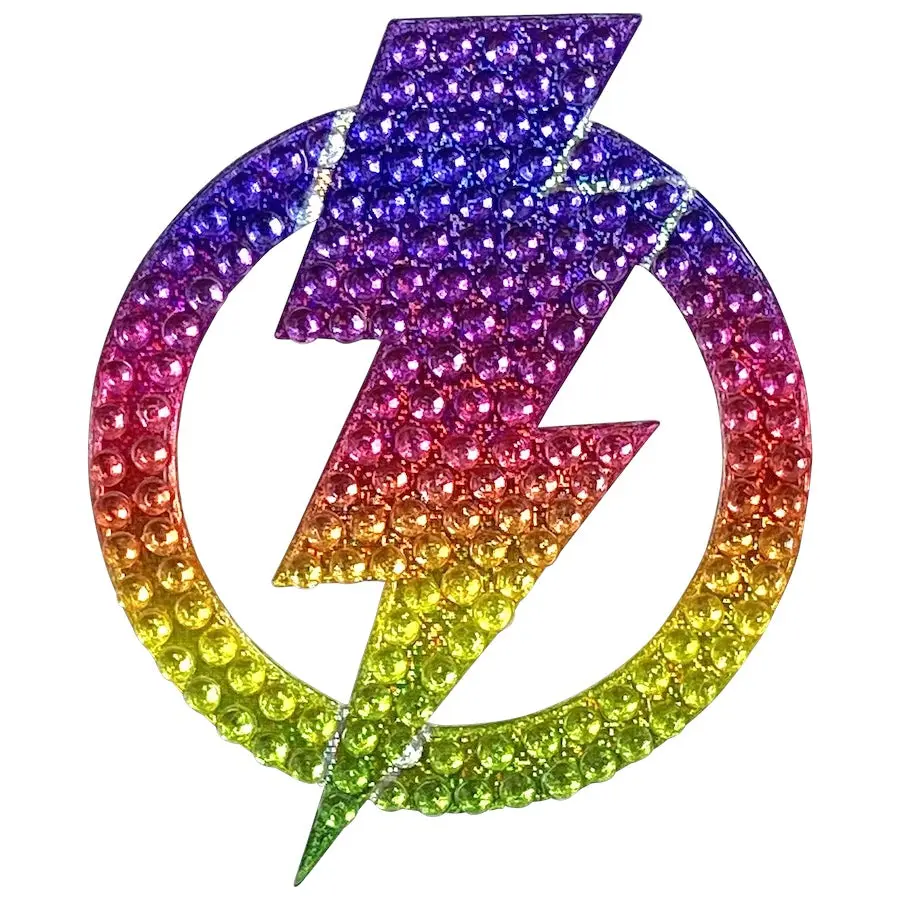 Lightning Bolt Decorative Sticker for Home and Office