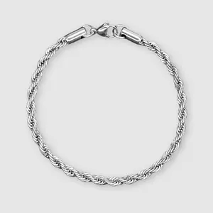 Rope Bracelet (Silver)