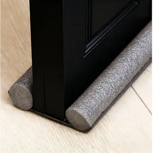 Door Bottom Sealing Strip Sound Insulation Wind Proof Stopper Anti Cockroach Gap Self Adhesive Under Door Draft Noise Block for 30-36" Doors Quick Easy Installation Superior Insulation Versatile Fit Durable Long Lasting