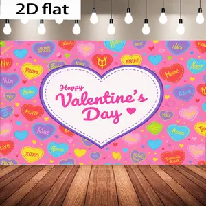 2D flat banner 1pcsHappy Galentine's Day Backdrop Galentine Day Backdrop Galentine Day Decorations Banner Girls Ladies Valentine's Day Party Supplies Photo Booth Props Outdoor Door Portrait Photography Studio Professional Photographer Video Backdrops
