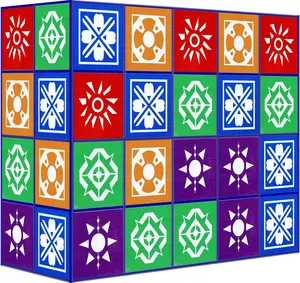 Visual Recognition Puzzle Matching Board Game Style A Parent-Child Interactive Block Puzzle Toy for Logic Thinking & Problem-Solving Skills Development Perfect Educational Tool for Family Gatherings