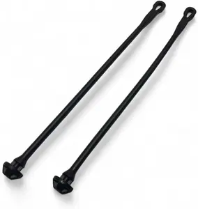 2 Pieces Rear Trunk Parcel Shelf Strap 1H6863447 FOR Golf MK2 / MK3 / GTI