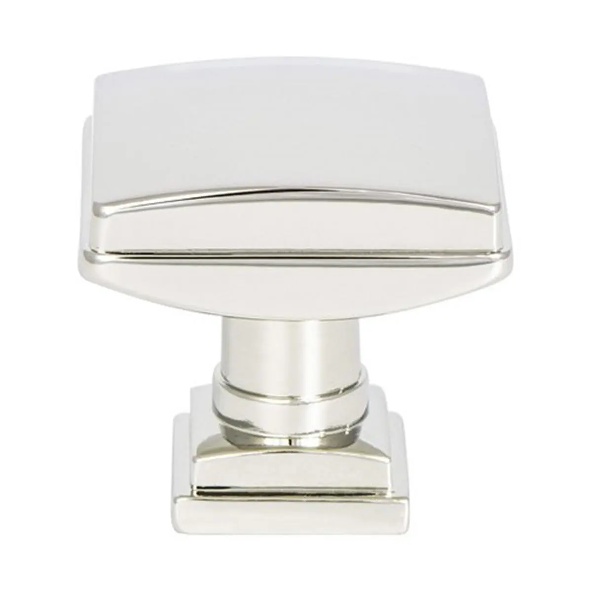 Berenson Tailored Traditional Doorknob - 1.25 in. Polished Nickel Door Hardware, Tailored Traditional Knob