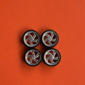 12x5mm rims 1/64 scale (twisted 5’s)