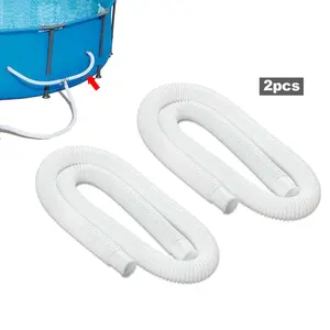 1.25" Heavy Duty Pool Hose | Fit For Intex Above Ground Pump Replacement | 1-1/4 Inch Pvc Pipe