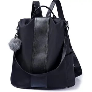 PINCNEL Women Backpack Purse Waterproof Nylon Anti-Theft Rucksack Lightweight Shoulder Bag PINCNEL