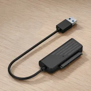 USB 3.0 Type-C to SATA III HDD/SSD Adapter Cable, UASP Compatible for 2.5 Inch Drives. Connect SSD HDD to PC, Laptop, Mac, Android Phone via OTG. Fast Data Transfer & Expansion Solution for Windows Linux Mac Android Systems.