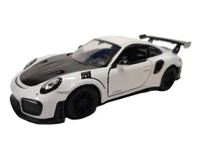 KINSMART 1:36 5" Porsche 911 GT2 RS Die-Cast Metal Model Car with Pull-Back Action and Openable Doors