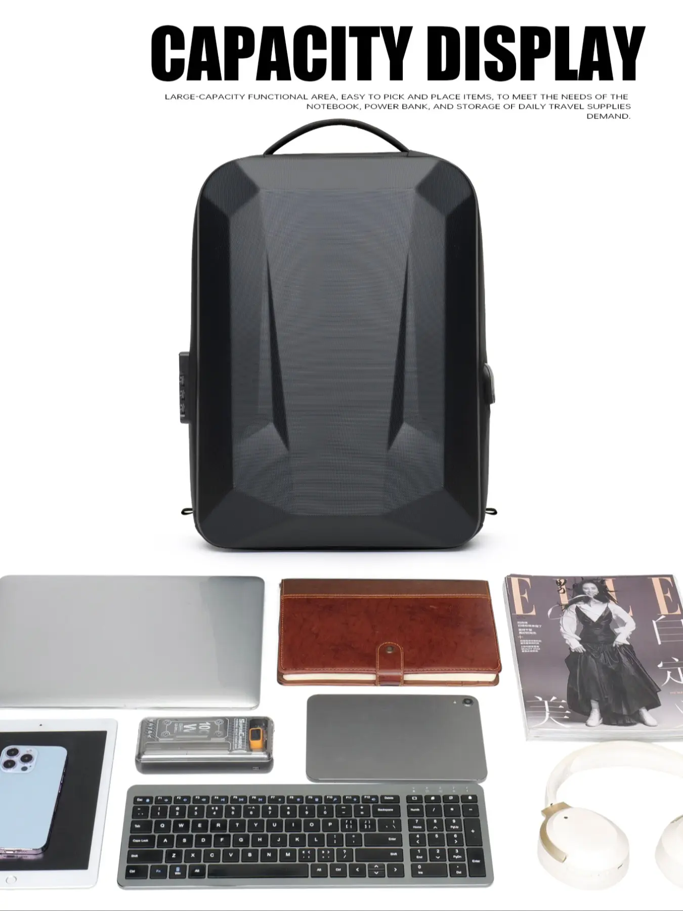 brand leather backpack Italian Full Grain for Men Tsunami Slimwave Spinning Rods VOLUME_20-30L An angled bottom helps Color:Deep Blue Ballistic/Moss 210 Cerylon