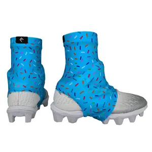 Blue Sprinkles Cleat Covers (Spats)