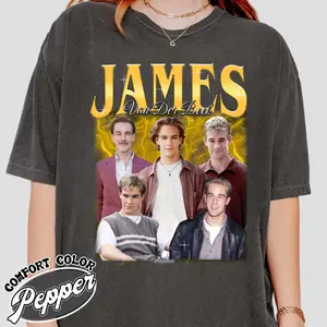 Limited Edition James Van Der Beek Unisex t-shirt | James Van Der Beek Bootleg 90s Vintage Tee | dawson's creek bootleg shirt