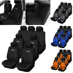 TOYOUN 7-Seat Car Seat Covers Set - Universally Compatible, Stylish Sporty Craftsmanship, Durable Comfort, Easy Installation - Complete Set for Families or Fleets, Premium Auto Interior Accessories