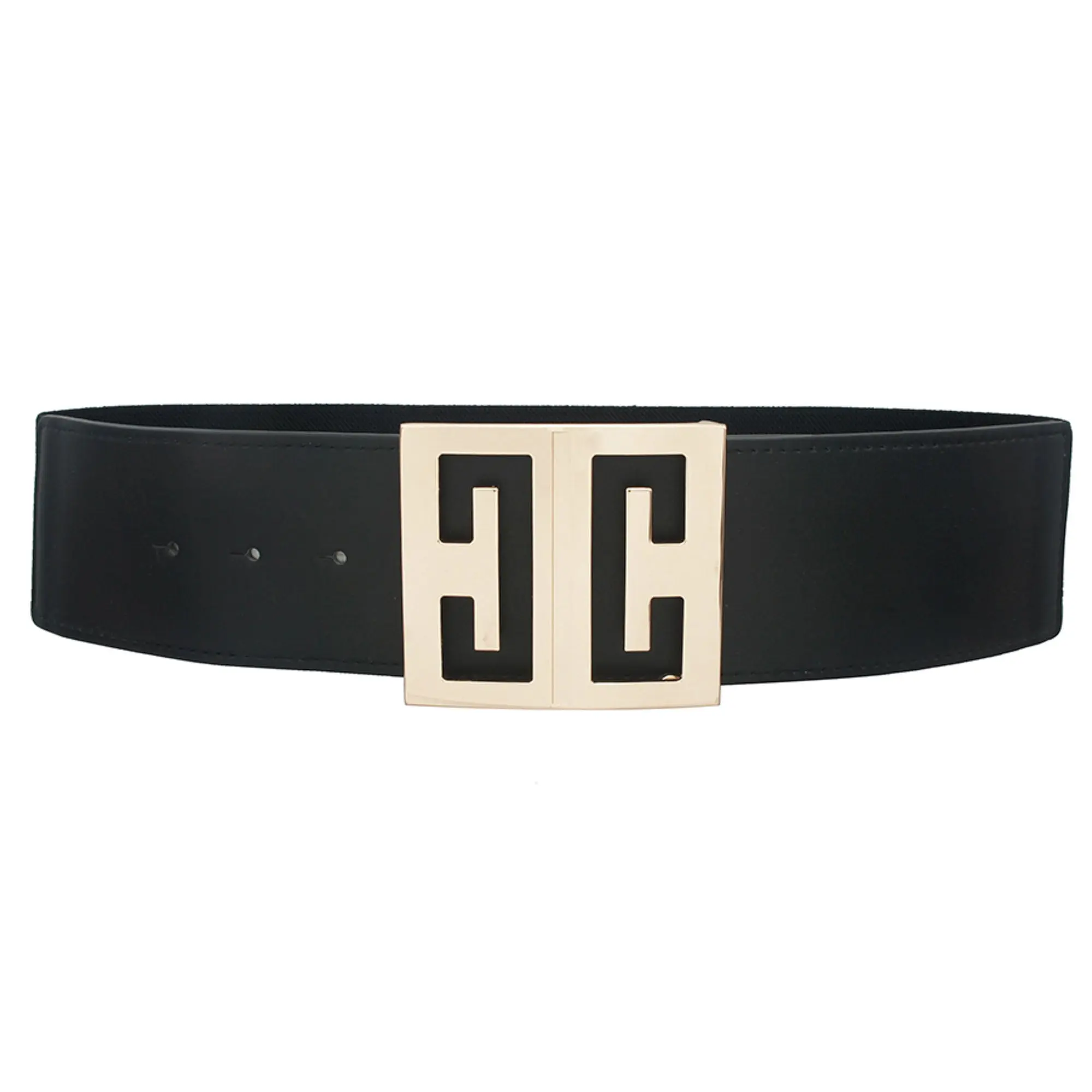 Mirror Cut Out Square Buckle Belt Mirror Cut Out Square Buckle Belt