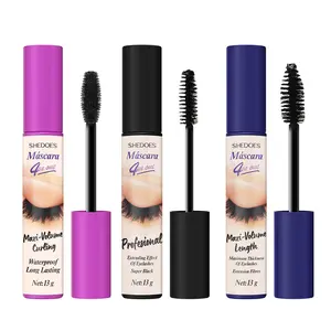 Black Lash Mascara - Long Lasting, Waterproof Sweatproof, Lengthening, Smudge-Proof Cosmetic Mascara for All-Day Wear, Lengthening Mascara