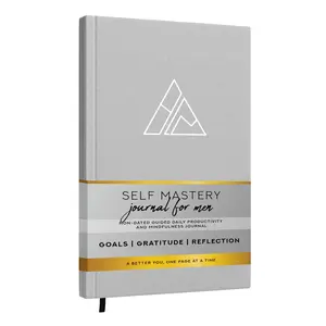 Realizations Self-Mastery Journal for Men & Women - Daily Journal for Goals, Gratitude, and Reflection -christmas gift bullet  journals  Manfestation journals self-care journal