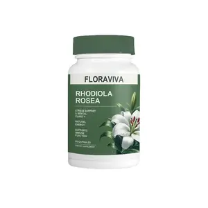 Floraviva Natural Rhodiola Rosea Wellness Capsules 500mg - Natural Adaptogen Supplement for Stress Support, Mental Focus & Energy - | boost immune repair | Boosts Energy&Stamina (60 Capsules) Healthcare Dietary