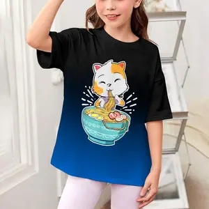 Im Not Short Penguin Size Funny Height Joke girls Kids T-Shirt