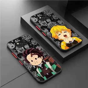 D-Demon Slayer Phone Case for iPhone 17 Air 16 15 14 13 12 11 Pro Max Plus Samsung S26 S25 S24 S23 S22 Plus Ultra TPU Cover