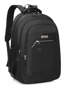 Multi-Pocket Commuter Backpack, Large Capacity Laptop Bag, Waterproof Wear-Resistant Student Bookbag, Multi-Layer Business Bag, Breathable Shoulder Straps