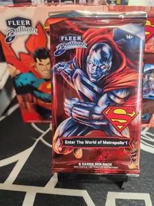 2025 Upper Deck Trading Cards Fleer Brilliants Superman Blaster Pack!
