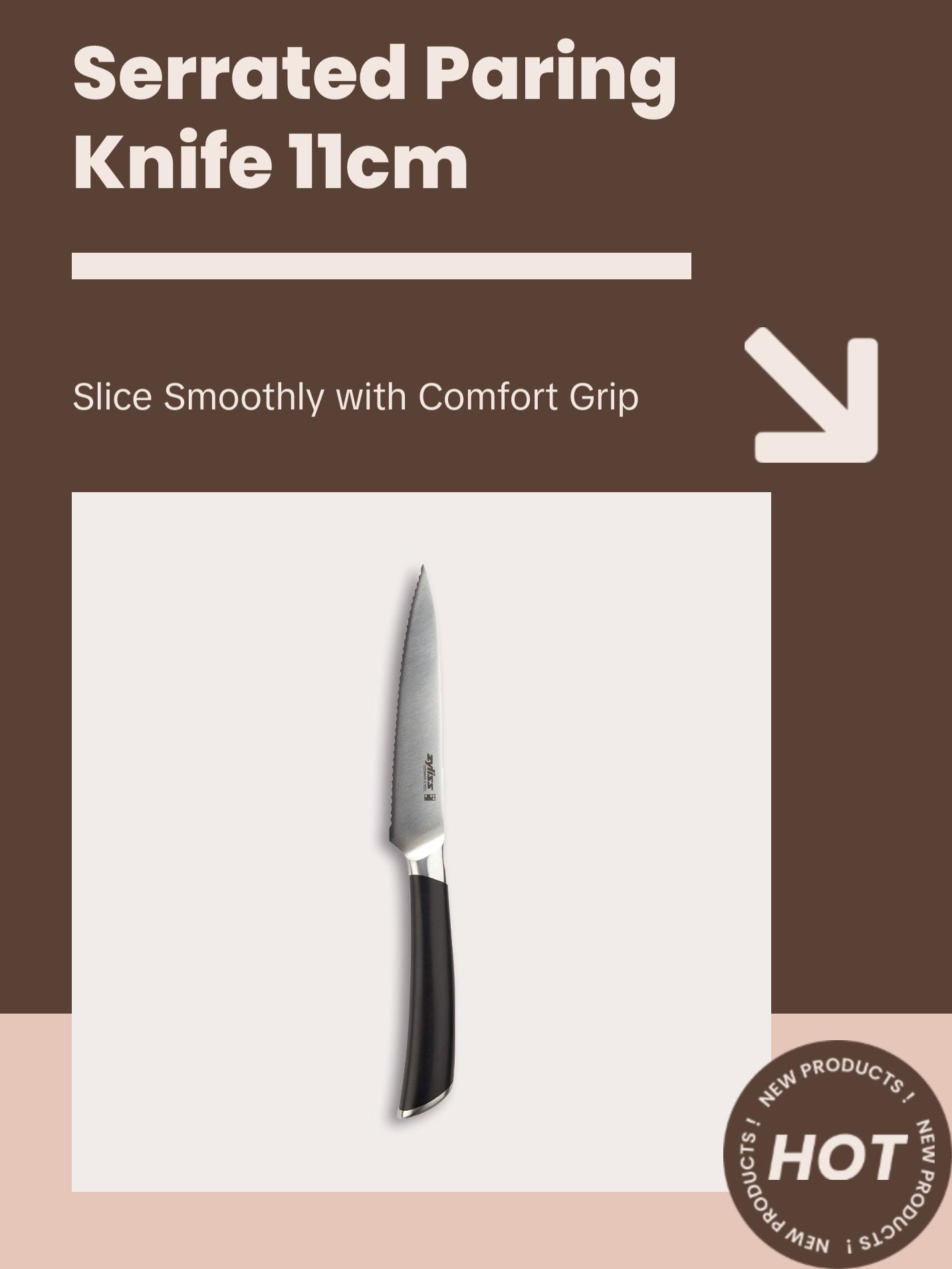 Zyliss Comfort Pro Serrated Paring Knife 11cm / 4½"